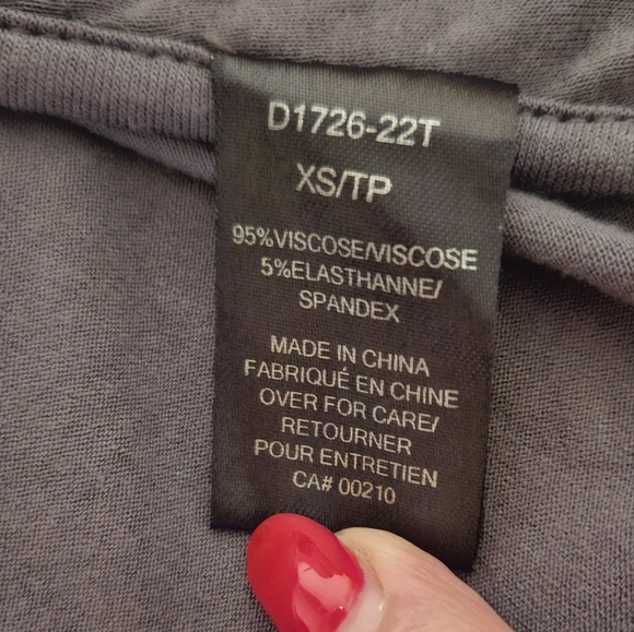 Jeanne Beker Gray Sequin Top EUC - Picture 8 of 8